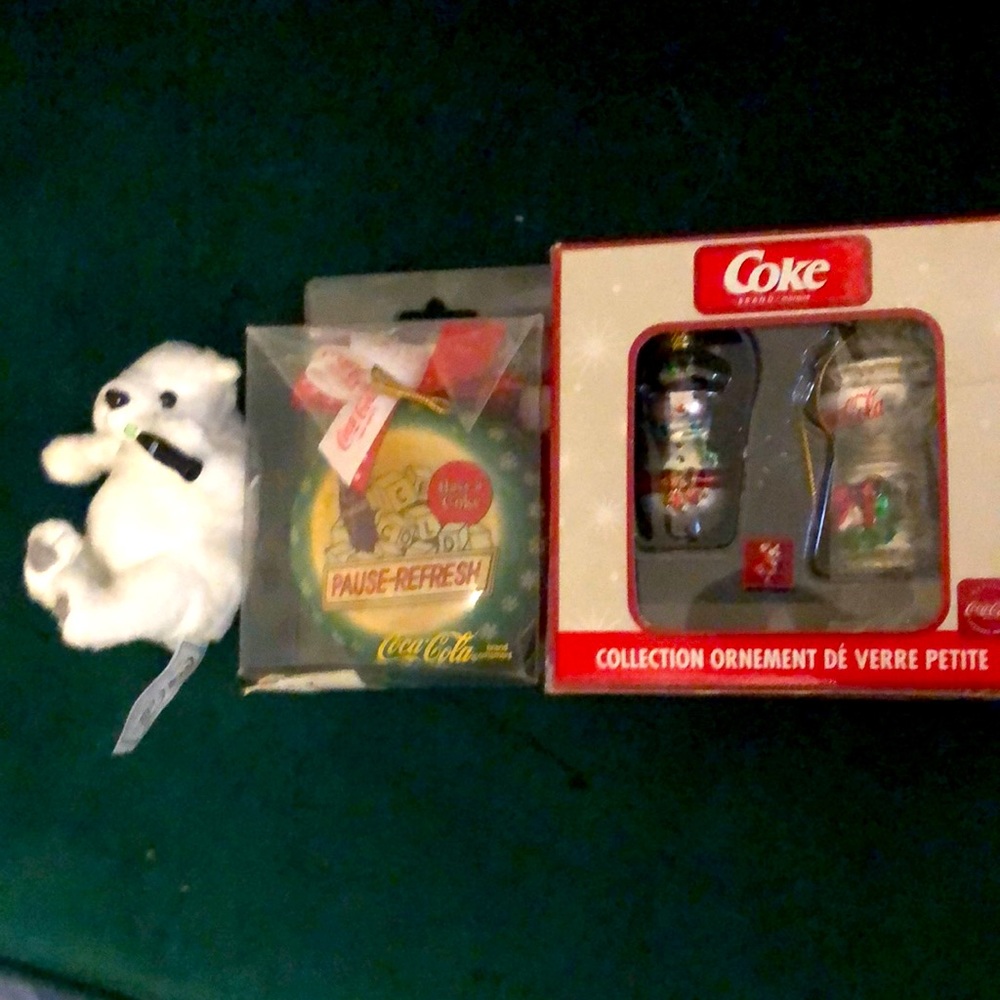 Vintage Coke Ornaments